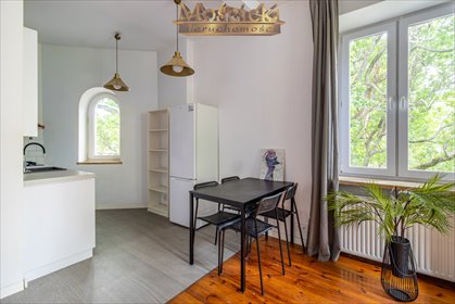 Urokliwe 42 m² na Mokotowie z wysokimi sufitami mieszkanie Warszawa, Mokotów, Belwederska
