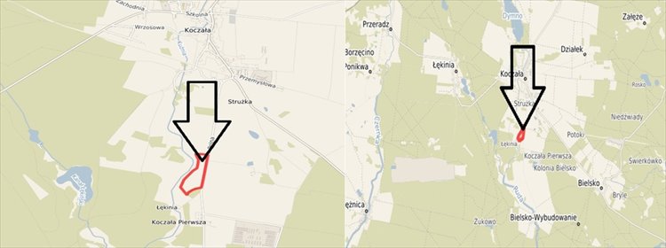 działka na sprzedaż 78024m2 działka Koczała