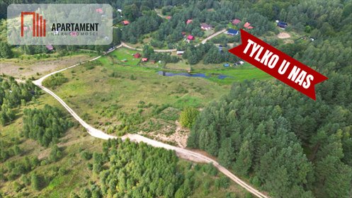 Działka rolno-siedliskowa 3329 m² blisko jeziora Długi - polecam! działka Nowa Wieś Kościerska
