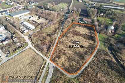 Działka przemysłowo-usługowa 11 727 m² Klimontów zapraszam działka Klimontów