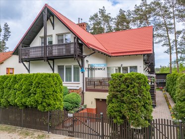 Przestronny 8-pokojowy dom z lasem i jeziorem, gotowy do zamieszkania dom Raciąż, Letniskowa