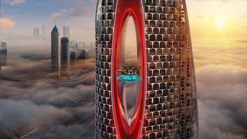 Luksusowy apartament z oszałamiającym widokiem na Dubai mieszkanie Business Bay, Business Bay, Business Bay, Dubaj