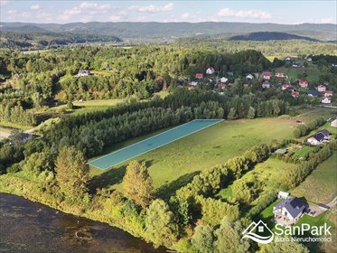 Działka 27 arów nad Sanem w Lesku - polecam! działka Lesko