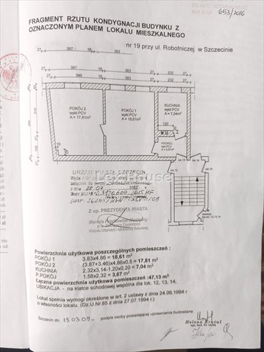 2-pokojowe mieszkanie w Szczecinie - zapraszam mieszkanie Szczecin, Żelechowa