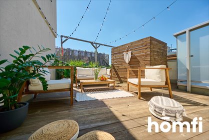 Nowoczesny loft z 3 tarasami (70 m²) w Wrocławiu mieszkanie Wrocław, Różanka, Różanka, Obornicka