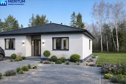 Nowoczesny dom 109 m² z dużą działką (1000 m²) w Żabiej Woli dom Żabia Wola
