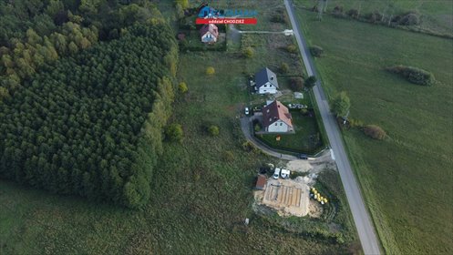 Urokliwa działka 1404 m² z projektem domu i mediami działka Ujście, Ługi Ujskie