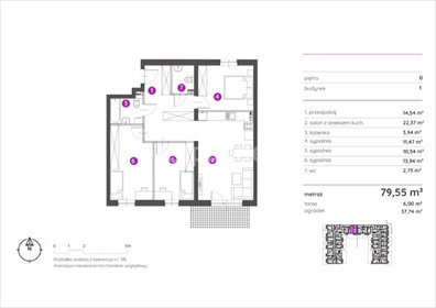 mieszkanie na sprzedaż 80m2 mieszkanie Bielsko-Biała, Muszlowa