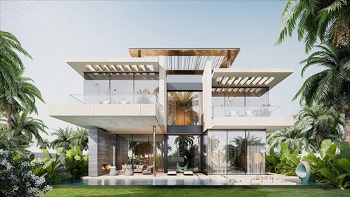 Luksusowa willa Bentley Home z laguną i basenem w Dubaju dom Meydan, Meydan, Meydan, Dubaj