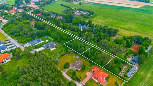 Działki budowlane Lipniak, 1233 m², cisza i spokój działka Lipniak