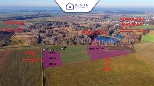 działka na sprzedaż 1477m2 działka Grabowo