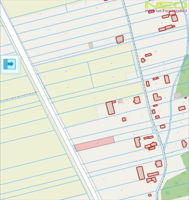 działka na sprzedaż 1003m2 działka Koziołki