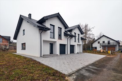 Na sprzedaż nowoczesny dom bliźniak 147 m² w Myszkowie dom Myszków, Zielona