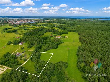Działka pod zabudowę 3 domów w Prawdowie. działka Mikołajki