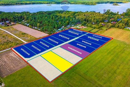 działka na sprzedaż 1116m2 działka Zarzęcin