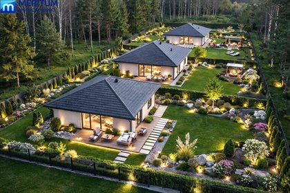 Nowoczesny dom 109 m2 z ogrodem i poddaszem dom Żabia Wola