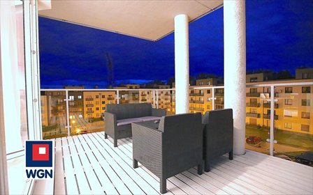 Nowoczesny 3-pokojowy apartament z tarasem w Szczecinie. mieszkanie Szczecin, Nowe Miasto, Kusocińskiego