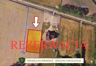 Działka 1001 m² z warunkami zabudowy w Sawino działka Sawino