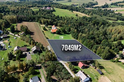 Polecam dużą działkę 7049 m² z potencjałem inwestycyjnym działka Marcyporęba, Podgórska