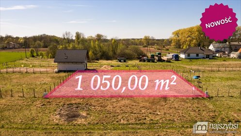 Na sprzedaż działka 1050 m² w Rożnowie Nowogardzkim działka Rożnowo Nowogardzkie