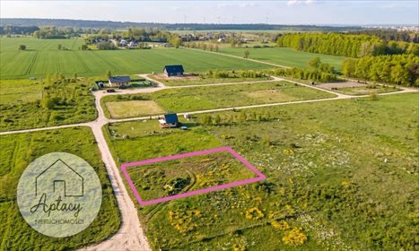 Działka budowlana 1070 m² z mediami i planem zagospodarowania działka Nienawiszcz
