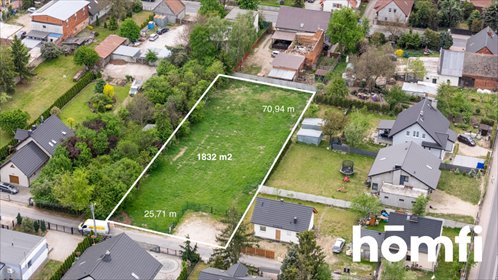Polecam działkę 1832 m² w Jelczu-Laskowicach działka Jelcz-Laskowice, Szkolna