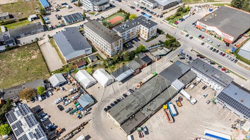 Sprzedam magazyn 2170 m² z biurem i halami namiotowymi magazyn Wejherowo