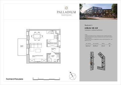 Atrakcyjne 29,39 m² w Bielawach – idealne dla singla lub pary mieszkanie Bydgoszcz, Bielawy, Ignacego Paderewskiego
