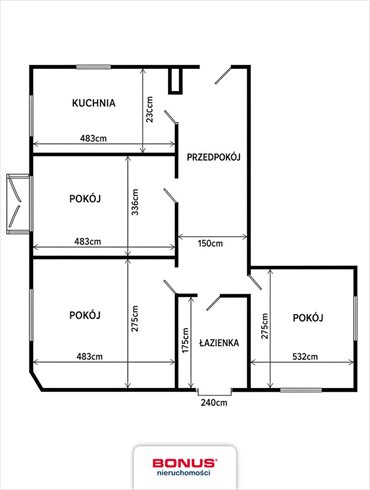 Mieszkanie 68 m² w Szczecinie - polecam mieszkanie Szczecin, Pomorzany, Aleja Powstańców Wielkopolskich