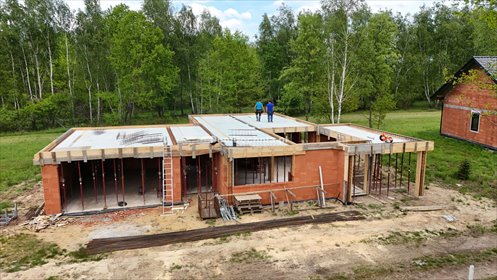 Nowoczesny dom z dużym garażem w Dąbrówce, 167m2 dom Dąbrówka