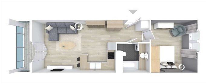 mieszkanie na sprzedaż 45m2 mieszkanie Rzeszów, Graniczna