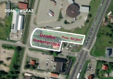Polecam działkę inwestycyjną 4618 m² z domem pod działalność działka Bolesław, Wyzwolenia