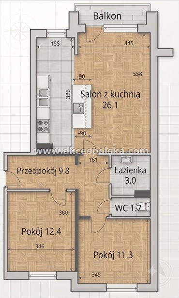mieszkanie na sprzedaż 69m2 mieszkanie Warszawa, Bemowo, Blatona