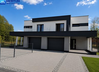 Dom 114 m2 z garażem i nowoczesnym projektem dom Adamowizna