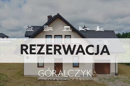 Dom 140 m2 z kominkiem, garażem i panelami fotowoltaicznymi dom Gajewo, Kasztanowa