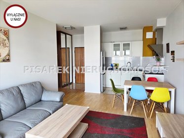Przestronne 2 pokoje z balkonem, ciche osiedle, garaż mieszkanie Warszawa, Wilanów, Nowy Wilanów, Al. Rzeczypospolitej
