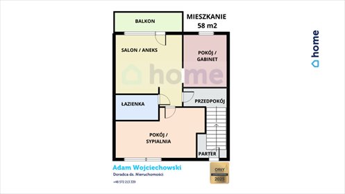 Nowoczesne 3-pokojowe mieszkanie z balkonem i 2 miejscami parkingowymi mieszkanie Rzeszów, Jana Pawła II