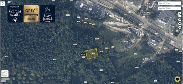 Działka 1221 m² w Gdyni Cisowa - polecam działka Gdynia, Cisowa
