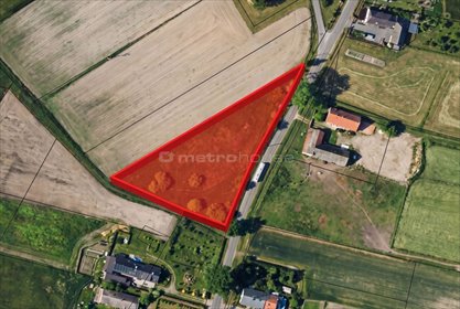 Do sprzedania działka 4136 m² w Brynicy z asfaltowym dojazdem działka Brynica