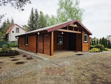 Działka z domem, garażem, blisko Pilicy, 790 m2 działka Białobrzegi