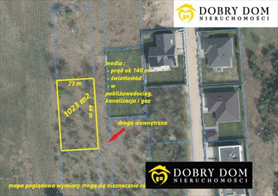 Na sprzedaż działka 1024 m² w prestiżowej okolicy Osowiczów działka Osowicze