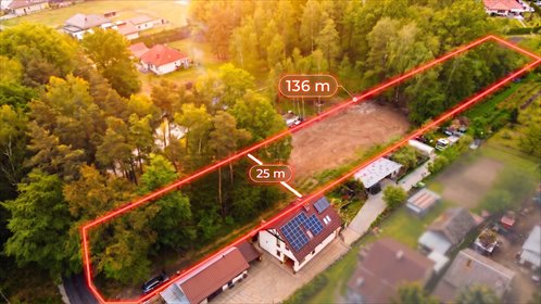 Działka 36 arów z WZ na dom, las, media, asfalt działka Głogów Małopolski