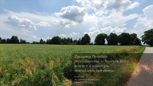 działka na sprzedaż 1850m2 działka Pólko