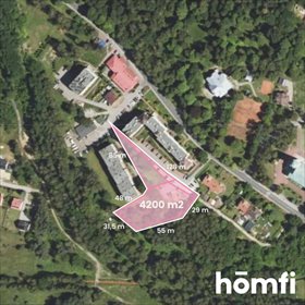 Działka inwestycyjna z pozwoleniem na budowę apartamentów działka Trzebinia, Siersza, Grunwaldzka