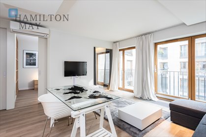 Nowoczesny 2-pokojowy apartament z balkonem i garażem mieszkanie Warszawa, Śródmieście, Wojciecha Górskiego