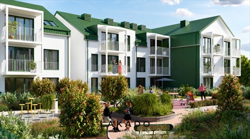 Dwupoziomowe 84m² z ogródkiem, zielone patio - polecam! mieszkanie Kraków, Prądnik Biały, Władysława Łokietka