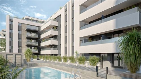 Polecam nowoczesne 79 m² apartamenty z ogrodami i plunge poolami mieszkanie Mijas