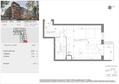 mieszkanie na sprzedaż 41m2 mieszkanie Bydgoszcz, Bocianowo, Pomorska