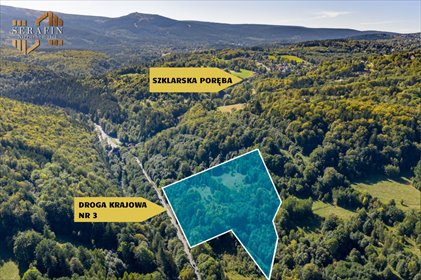 działka na sprzedaż 12533m2 działka Piechowice, Turystyczna