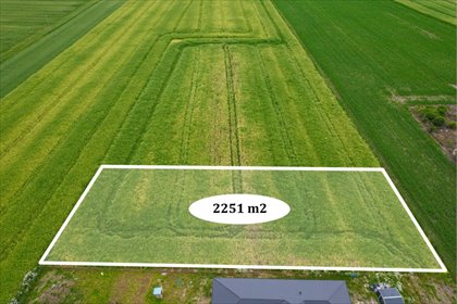 Działka 2251 m² pod dom jednorodzinny, prąd, Niedrzwica działka Niedrzwica Duża